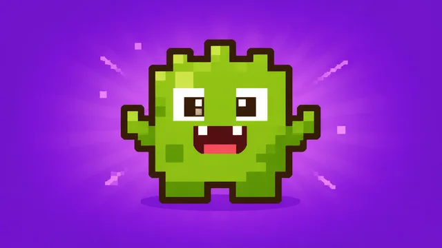 Monstruo de píxeles